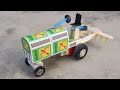 Matchbox Tractor Diy Craft At Home Ow To Make Matchbox Tractor From Home Matchbox Tractor