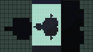 【Terraria】The result of trying to create a Mandelbrot set...