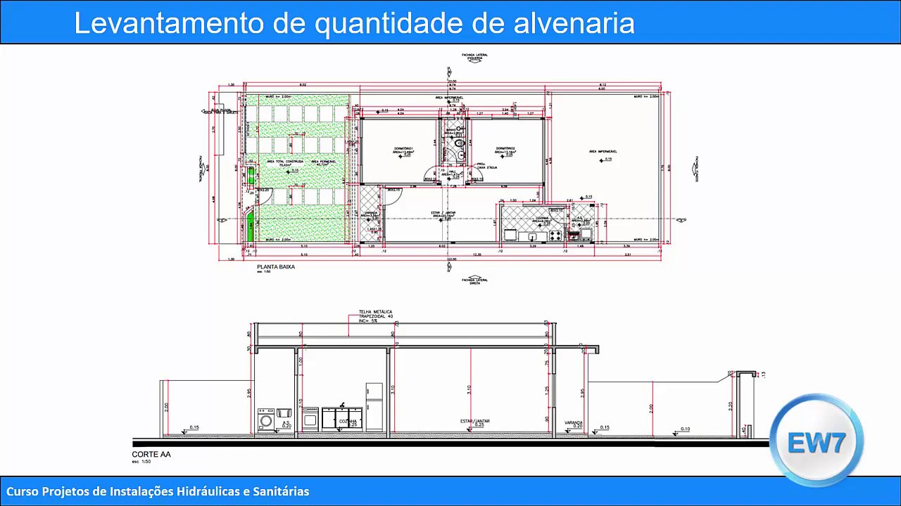 Como calcular a quantidade de blocos e argamassa