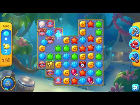 Fishdom  Level 7001 - 7010 (First Try) 🐟