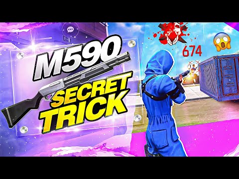 Best M590 Shotgun Headshot Tricks 💀 One Tap Tricks + Settings ⚙️🔥 || Free Fire Max