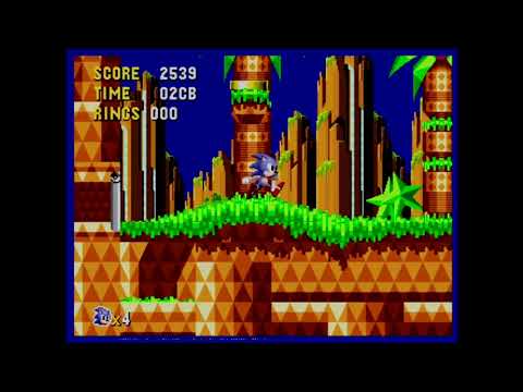 MEGA EVERDRIVE PRO SONIC The Hedgehog CD play through