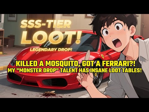 Killed a MOSQUITO, Got a FERRARI?! My "Monster Drop" Talent Has INSANE Loot Tables!