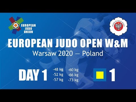 European Judo Open - Warsaw 2020 - Day 1 - Tatami 1