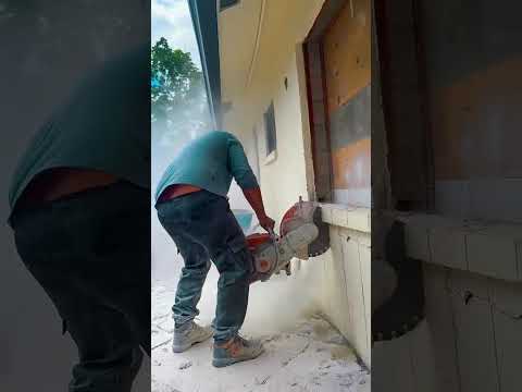 Cutting Block to Enlarge a Window Opening
