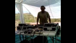 DJ Davie D spinning in Sarasota
