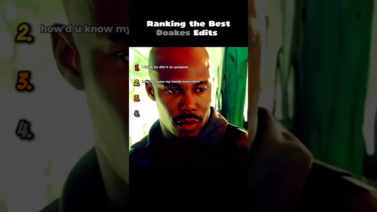 Ranking the Best Doakes Edits