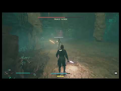 Prince Patren fight - Phon'Qi Caverns - Koboh - Jedi Survivor