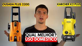 Wap Ousada Plus 2200 vs Karcher K2 Plus - A diferença é grande? COMPARATIVO COMPLETO (100% sincero)