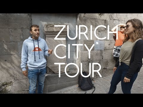 Zurich city tour in 4K