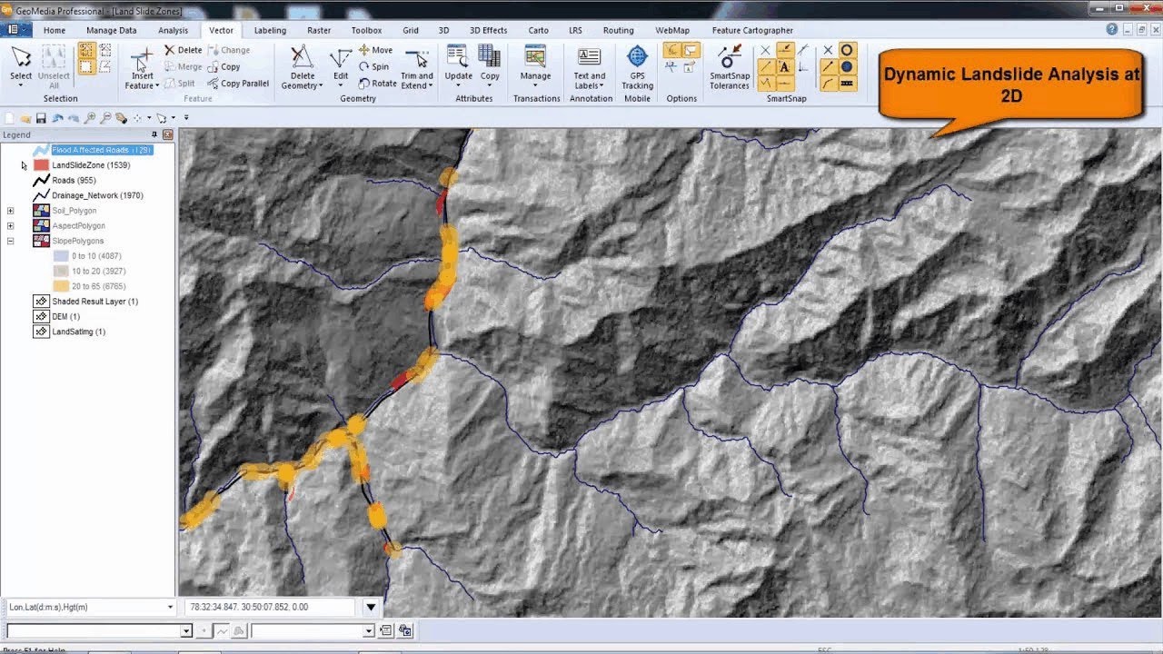 GeoMedia Dynamic Analysis