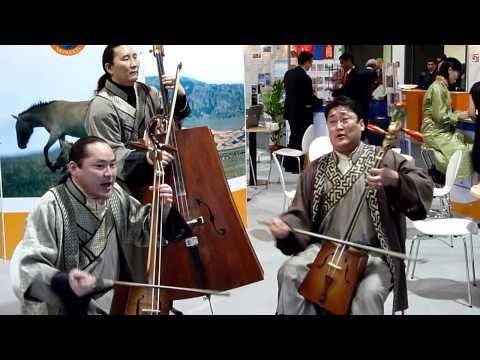 Mongolian music from "Egschiglen" @ ITB 2010 Berlin