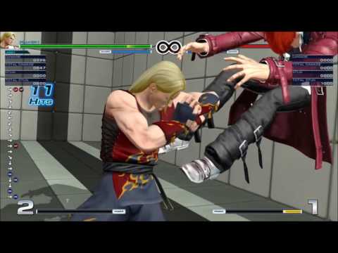 KoFXIV: Some Andy BnB Combos