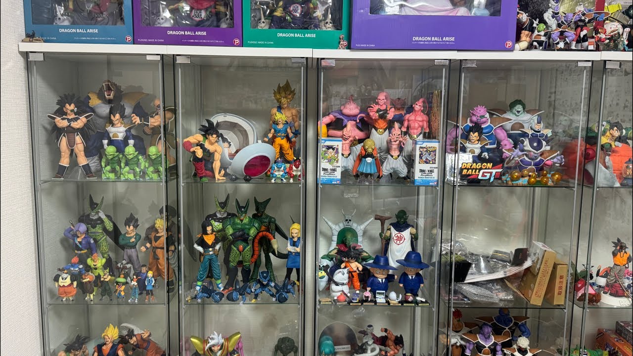 Figuras de dragón ball en vivo desde Japón