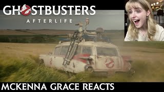 GHOSTBUSTERS: AFTERLIFE — Mckenna Grace Reacts to the Trailer