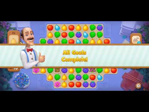 Gardenscapes Level 81 - 90 no boosters | F2P (ANDROID, IOS) 4K