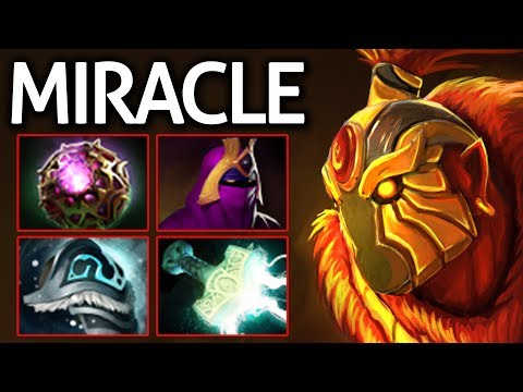Too Hard When 1v9 ► Magical Dmg Ember Spirit by Miracle- 7.06 Dota 2