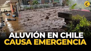 Impactantes imágenes del aluvión en Chile: autos arrastrados y universidad afectada El Comercio