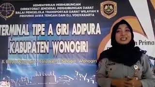 preview picture of video 'TERMINAL TIPE A GIRI ADIPURA KABUPATEN WONOGIRI'