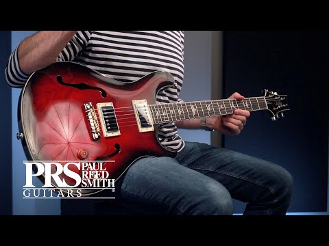 PRS SE Hollowbody Standard  - Fire Red Burst image 10