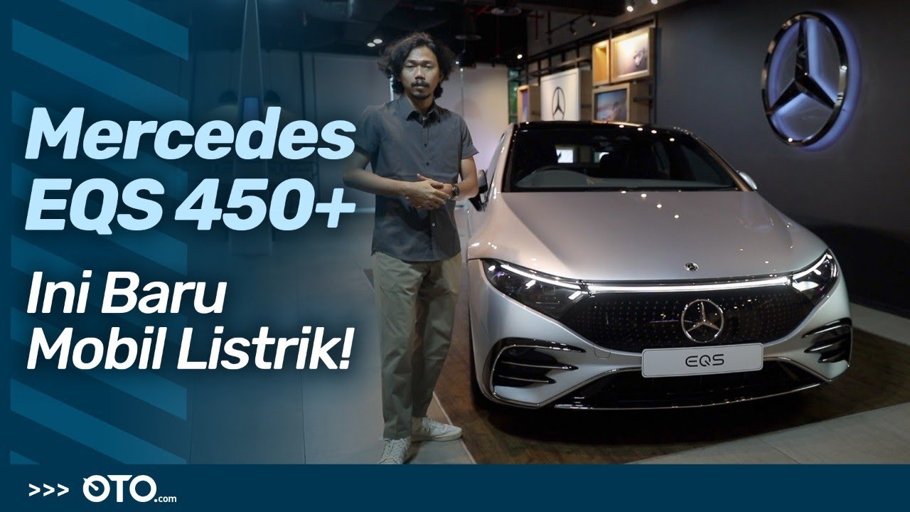 Impresi Lengkap Mobil Listrik Masa Depan, Mercedes EQS 450+ | First Impression