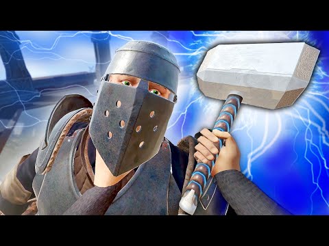 Blade And Sorcery With Thor's Mjolnir Was An INSANE Mistake (Funny Moments Mods Gameplay)