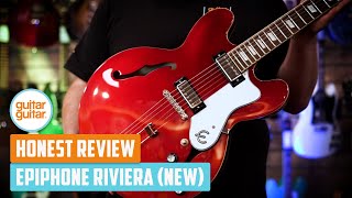 Video thumbnail for The NEW Epiphone Riviera | Our Honest Review by GUITARGUITAR