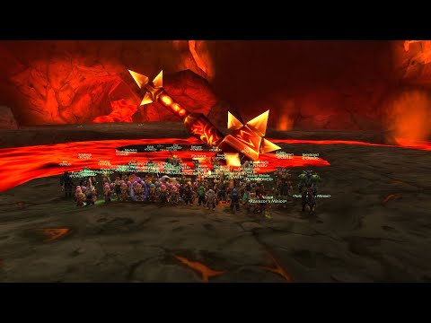 Faerlina Server First Ragnaros Kill! World of Warcraft Classic - Druid PoV