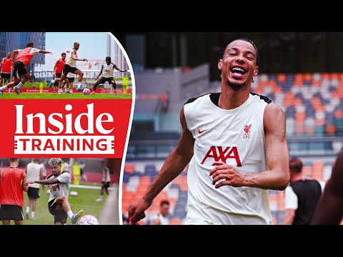 Inside Training: FIRST Hugo Ekitike Session | Liverpool FC