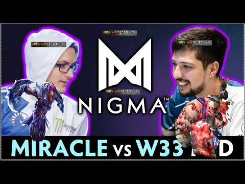 MIRACLE VS W33 / ANTIMAGE VS PUDGE VERY EASY 7.24B