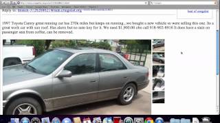 Craigslist Tulsa OK Used Cars and Trucks - For Sale by Owner Options