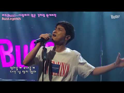 버즈(Buzz) - 사랑하지 않은 것처럼(The Love) 원키버전(+1 key version) (HD화질, 가사추가)
