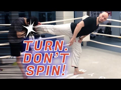 “Spinning” Back Kicks: footwork so you can actually land them
