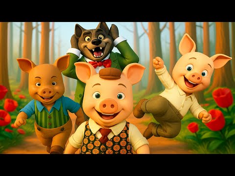 Cei Trei Purcelusi - Poveste pentru copii în romana 🐺🐷 Desene Animate