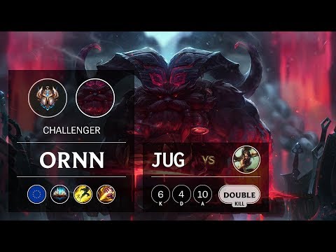 Ornn Jungle vs Nidalee - EUW Challenger Patch 10.2