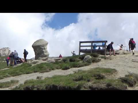 Platou Bucegi-Panorama telecabina Peştera şi Sfinx (25 Iun 2017)