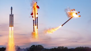 Falcon Heavy Model - Flight 2