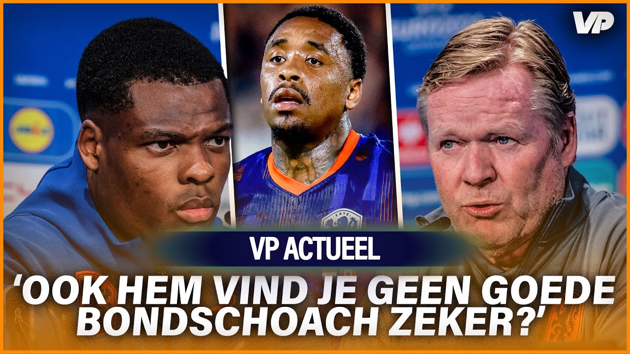 Thumbnail for article: Koeman grapt: "Ook hem vind je geen goede bondscoach zeker?"