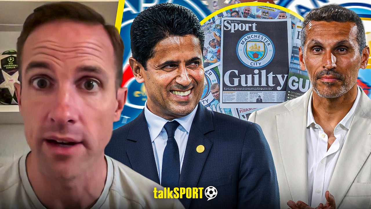 Julien Laurens EXPLAINS how Man City's GUILTY VERDICT is viewed by PSG amid Prime Minister SAGA!