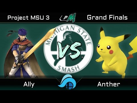 Project MSU 3 Grand Finals - Ally (Ike) vs. Anther (Pikachu)