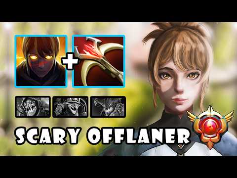 WTF Scary Offlane Marci Grandmaster Spammer Destroyed Everyone with GODLIKE | Dota 2 Gameplay 7.40