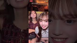 【TikTokライブ】奥に見えるテロテロと柄ガラ