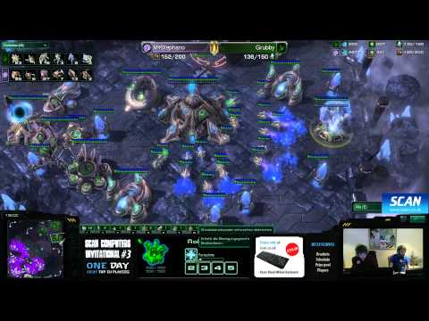 SCAN Invitational III Ro2 - Grubby vs Stephano g1