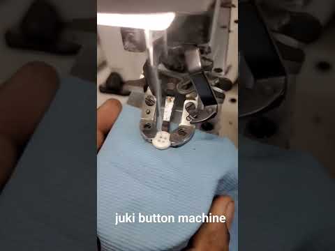 Juki Button machine jk-1903 #sewingmachine #button #fashiondesigner #mechanical