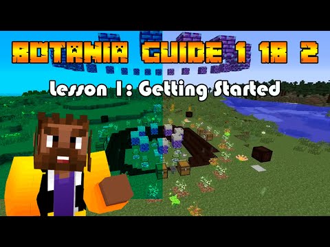 Beginner's guide: Botania! Generating Flora - Basics #botania #modded #minecraft