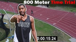 How Fast Can I Run 800 Meters? Running Speed Test!