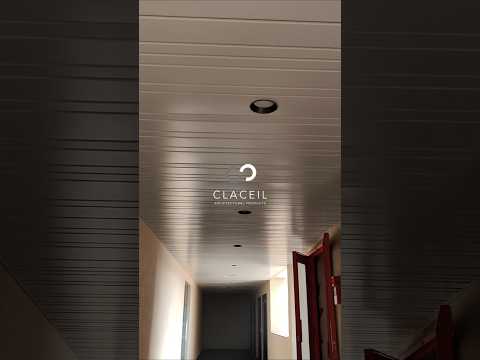 60C / 128C Linear Metal False Ceiling System (GI & Aluminum)