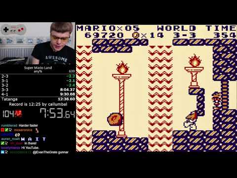 (12:30.67) Super Mario Land any% speedrun