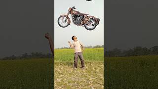 Scooter bike vs my cycle catching funny vfx magic 