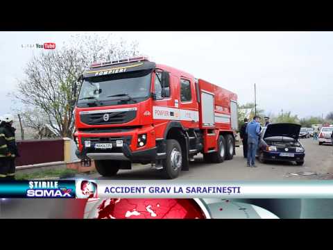 Accident grav la Sarafineşti